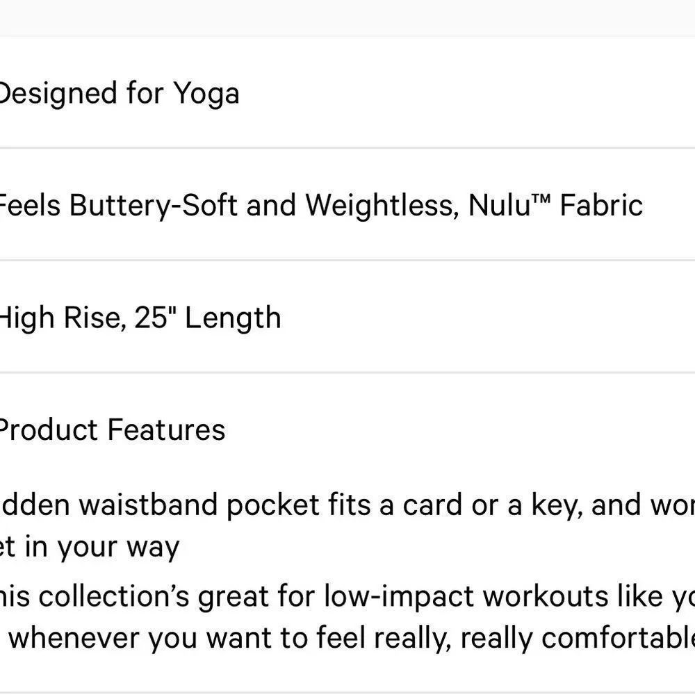 Brand New lululemon Align 25” HW Leggings - Picture 7 of 7